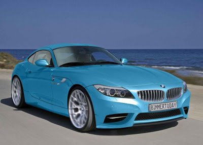 Randare BMW Z4 Coupe realizata pe baza lui E89 roadster