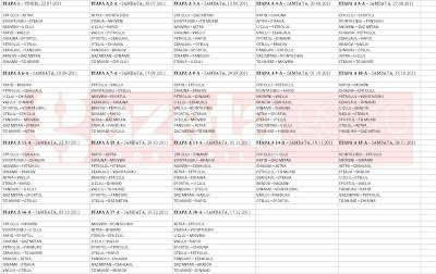 Program Liga 1 @ Sezonul 2011-2012