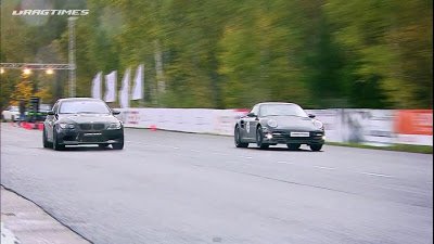 Vezi o intrecere nebuna intre BMW M3, Porsche 911, Mercedes SL65 AMG si Nissan GTR