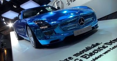 Mercedes SLS AMG Electric Drive – Premiera Mondiala la Paris