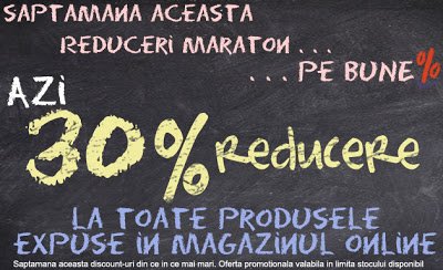 Saptamana nebuna la miniPRIX ! Minim 30% reducere la toate produsele de pe site…