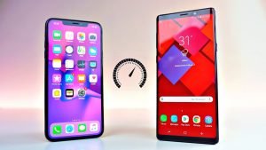 Samsung Note 9 si iPhone XS MAX