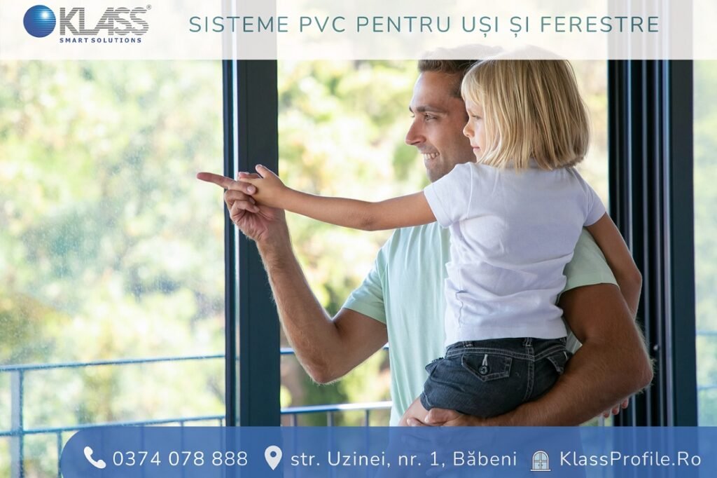 Ferestre PVC antracit