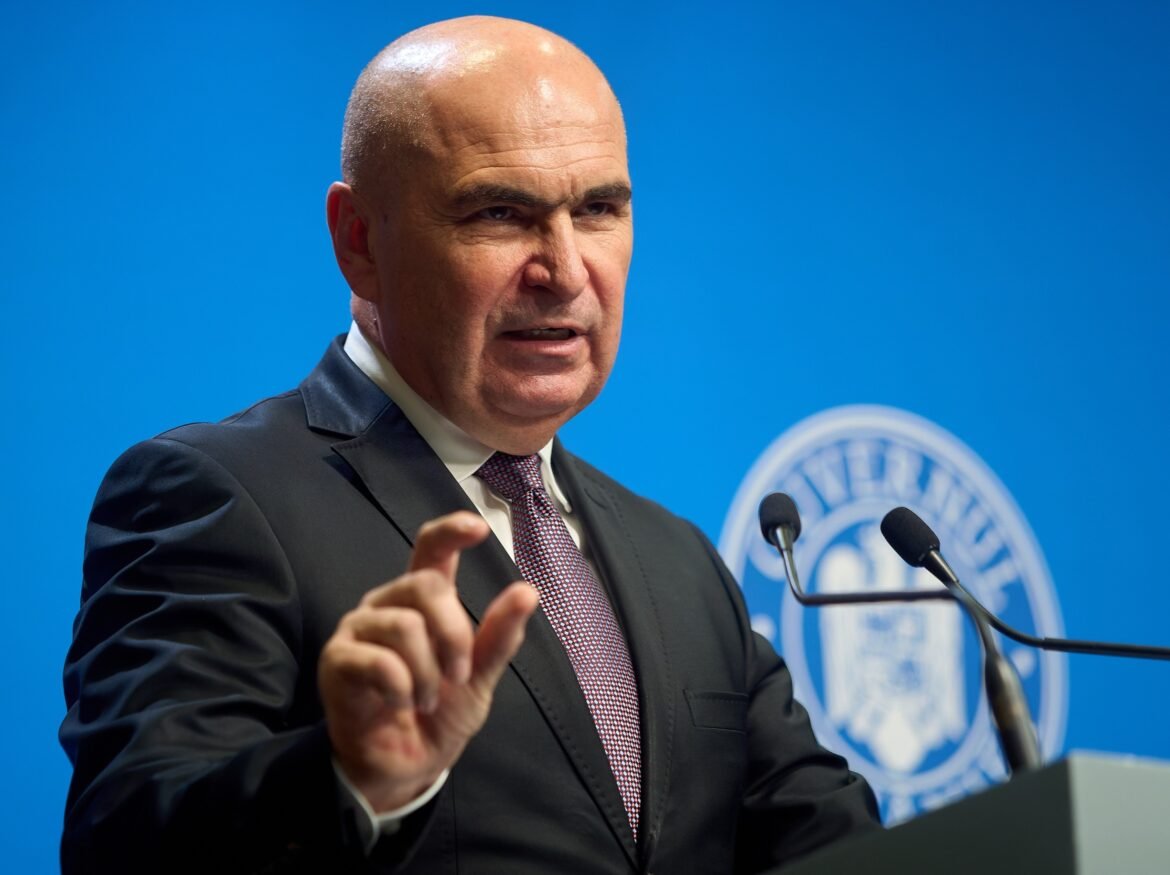 Bucharest,,Romania.,24th,Sep,,2025:,Ilie,Bolojan,,Prime,Minister,Of